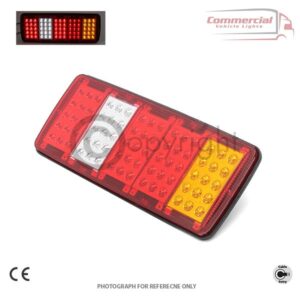 5 Function LED Rear Tail Truck Lorry Trailer Chassis Lights