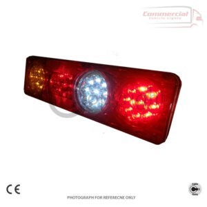2 x 6 Function LED Rear Tail Truck Lorry Trailer Chassis Lights