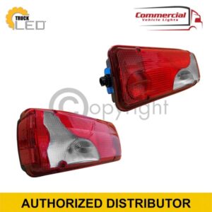 Scania R Series Tail Lights 2004 With Side DIN Connector