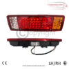6 Function LED Rear Tail Truck Lorry Trailer Chassis Lights