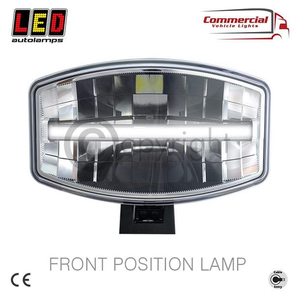 LED REAR Marker Light With Bracket For Trailer Van Lorry Boat 12v + 24v, GWAZA 15103