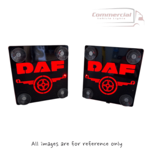 DAF LED 3D Window Signs 140x140mm (Anti-glare)