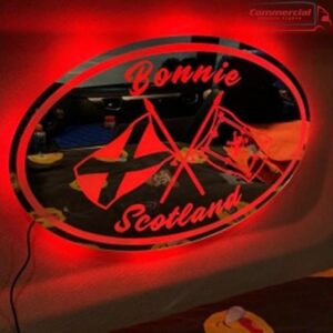 BONNIE SCOTLAND LIGHT BOARD