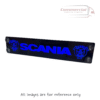 Scania 3D Nameplate / Window Sign 500x100mm (Anti-glare)