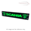Scania 3D Nameplate / Window Sign 500x100mm (Anti-glare)