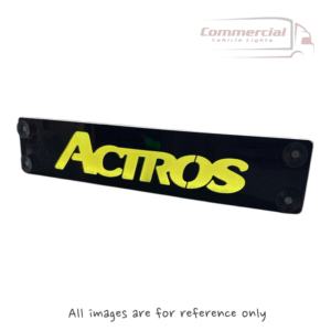 ACTROS LED 3D Nameplate / Window Sign 500x100mm