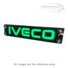 IVECO LED 3D Nameplate / Window Sign 500x100mm (Anti-glare)