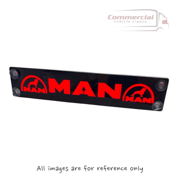 MAN LED 3D Nameplate / Window Sign 500x100mm