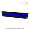 MAN LED 3D Nameplate / Window Sign 500x100mm (Anti-glare) - Image 2