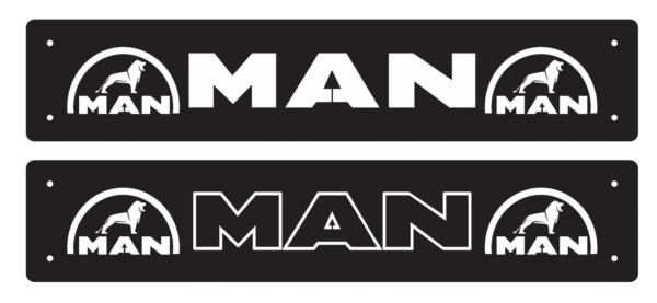 MAN LED 3D Nameplate / Window Sign 500x100mm (Anti-glare)
