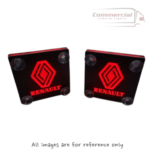 RENAULT LED 3D Window Signs 140x140mm (Anti-glare)