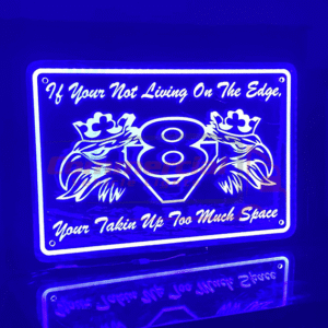 SCANIA V8 PLEXI GLASS LIGHT BOARD 60x40cm