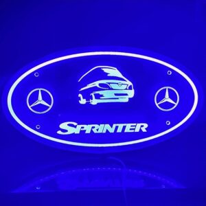 MERCEDES SPRINTER PLEXI GLASS LIGHT BOARD
