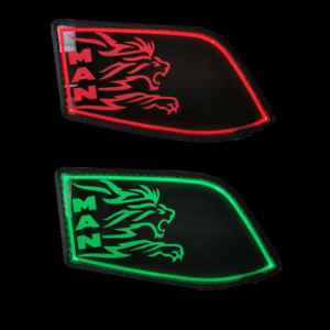 Man 2022 Led Back-Lit Custom Interior Door Panels