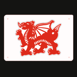 Welsh Dragon 3D Truck Light Board
