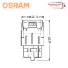 Osram LEDriving SL W21W/5W LED DRL Side Light Bulbs (Double Blister) OSM- 7515DWP-2BL