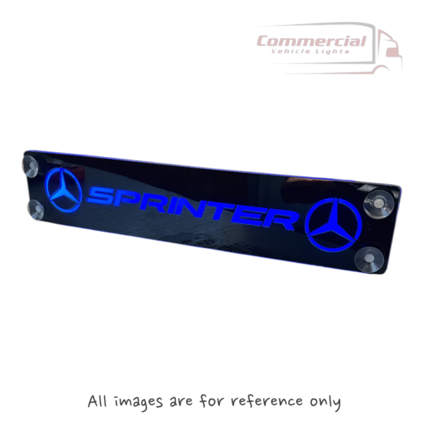 Sprinter LED 3D Nameplate / Window Sign 500x100mm (Anti-glare)