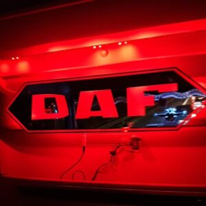 DAF Truck Led Mirror / Light Board / Wall Mirror 70x18cm