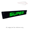SUPER LED 3D Nameplate / Window Sign 500x100mm (Anti-glare) - Image 2