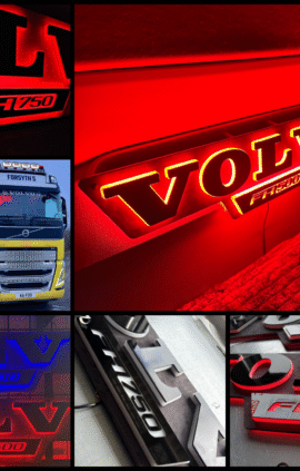 Volvo Range FH/FM/FMX LED Truck Light Board by TLD