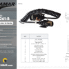 24V EBS Electrical Coil 5M Cable 15 Pin