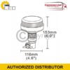 12 LED Flashing Beacon/Warning Amber Lamp 12/24v Flex Mount