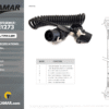 24V EBS Electric 3.8M Cable 7 Pin