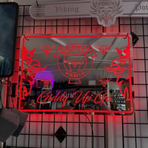 Scania Giddy Up Go Interior Truck Mirror Logo 800X400mm