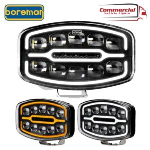 POLARIS FULL LED SPOT LAMP With Amber and Clear Position Light