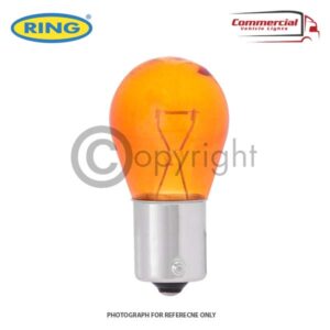Ring R588 Standard Indicator Amber Bulb 12v 21w Ba15s X 10