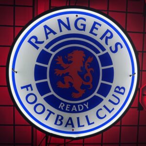 Rangers FC Badge Full Colour LED Lightboard