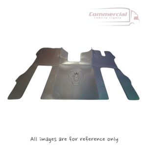 Scania Next Gen S Series Premium Smooth Truck Floor Mats (In Stock) Black Logo