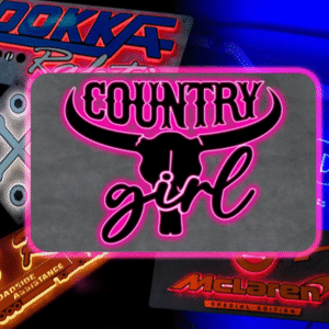 Trucker Girl Lightboard 830x530mm