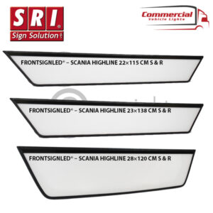 Scania Next Gen 2017+ SRI FrontSignLED® / Nameboard