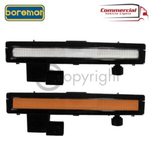 New Style Scania Visor Lamp – White / Amber