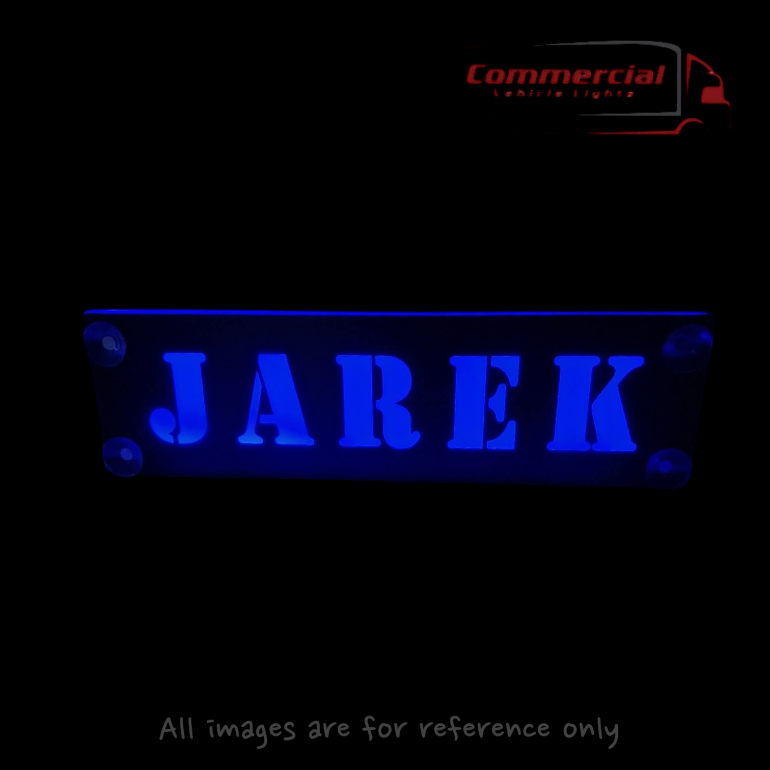 CUSTOM LED 3D NAMEPLATE / WINDOW SIGN 500X100MM (ANTI-GLARE) 7 Custom LED 3D Nameplate / Window Sign 500x100mm (Anti-glare) - Image 7