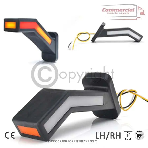 WAS W168 COMBINATION POSITION LIGHT FRONT TAIL SIDE LIGHT AND REAR INDICATOR 2 WAS W168 Combination Position Light Front Tail Side light and Rear Indicator - Image 2