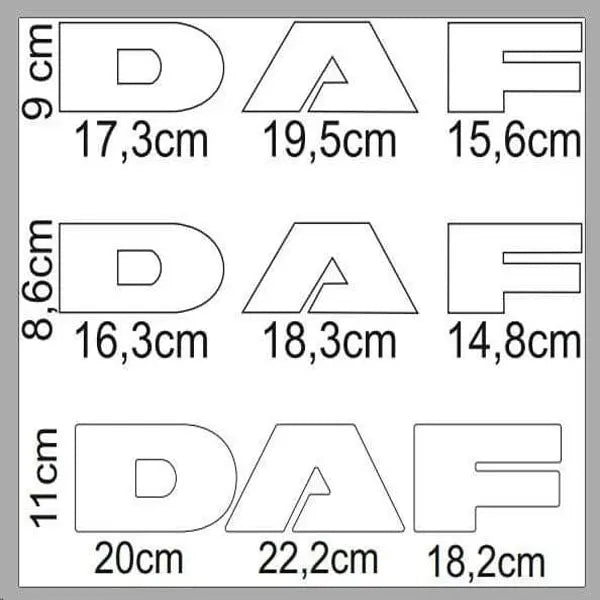 DAF GRILLE BADGE LED BACK-LIT LF/CF/XD/XF/XG/XG 3 47586476cec1e258451d817b92aed897