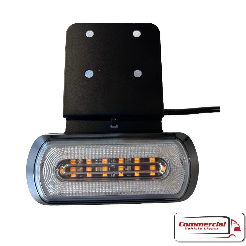 Volvo FH V5 Halo Strobe Light Grill Mounting Brackets