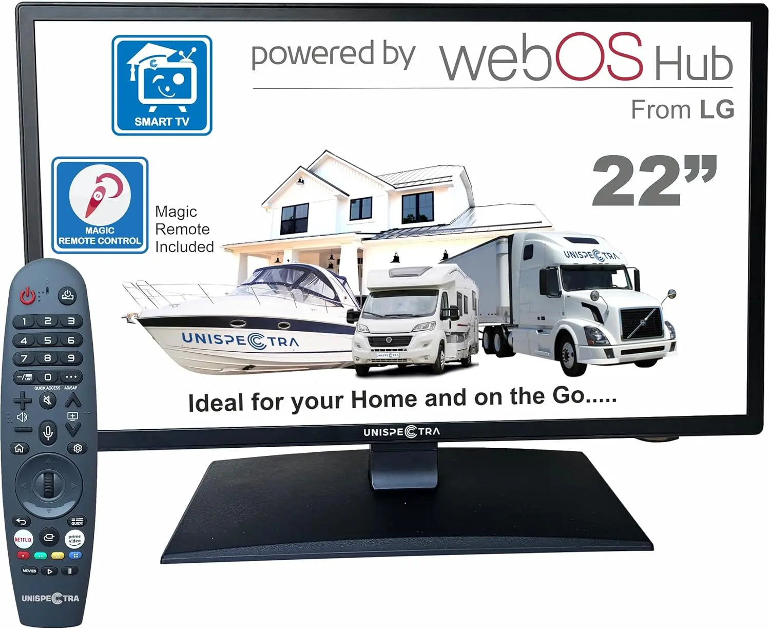 19" UNISPECTRA® SMART TV (WEBOS) 12/24 VOLT 9 2cf0608177d884c86d19b7166b2bdeb0