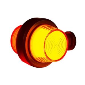 HOMEPAGE 24 Short Arm Old School Led Marker Light Amber-Red Neon Horpol LD 2627