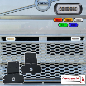 FH V5 Halo Strobe Light Grill Mounting Brackets