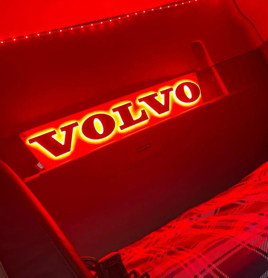 VOLVO 3D LETTERS TRUCK LIGHT BOARD (LIMITED EDITION BLUE OR RED PLUSH) 4 1114aa69faa8335396bd2b95d6d7ea1e