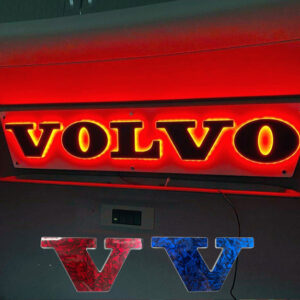 Volvo 3D Letters Truck Light Board