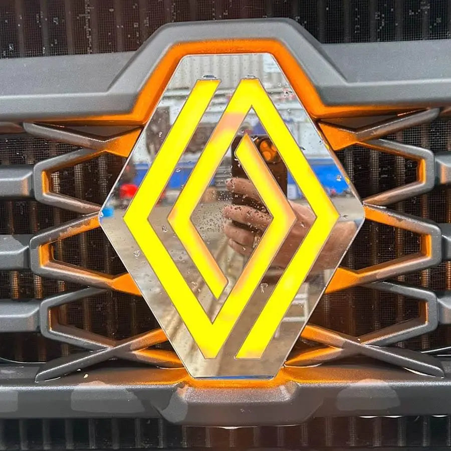 GRILLE BADGE LED BACKLIGHTING SYSTEM (FITS RENAULT NEW BADGE 2021-) 3 63b447c8b0d7480c644c30ca6c8bbd73