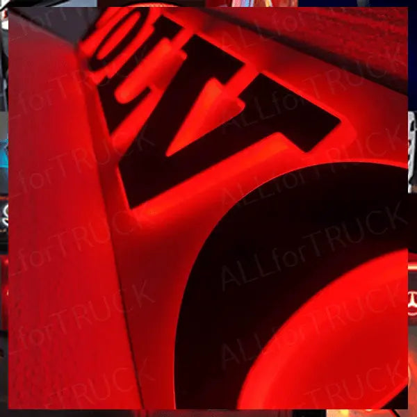 VOLVO 3D LETTERS TRUCK LIGHT BOARD (LIMITED EDITION BLUE OR RED PLUSH) 5 a60167e0b0f082b3e24df5f2c5b6d5c8