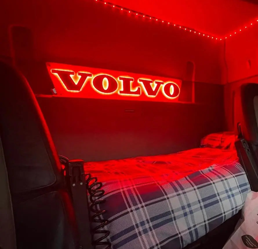 VOLVO 3D LETTERS TRUCK LIGHT BOARD (LIMITED EDITION BLUE OR RED PLUSH) 6 7d9f57fd3cc81648b8fcf92ded0e3c17
