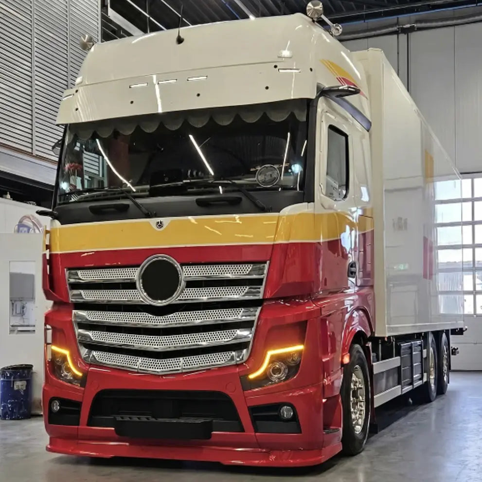 Actros MP5 DRL Conversion Kit (White/Amber) (Fits Mercedes 2020+) 2 186ede2b9f4f3599b197864e19f449ec