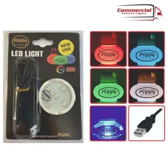 Gracemate poppy rgb light base - poppy air freshener led base 1 0e5e7e5f43d71367903855a51248334e