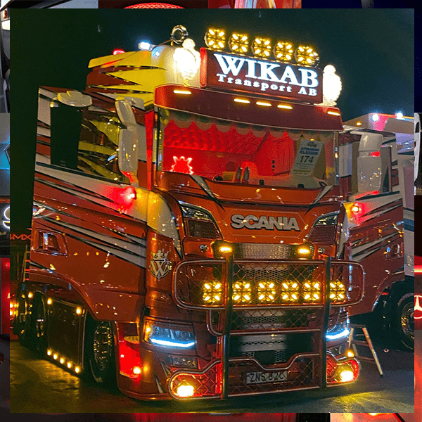 Custom dutch style illuminated led truck headboard 6 E5272488a7925a05ef30451dce3a19ab